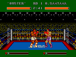 James Buster Douglas Knockout Boxing screenshot 3 for Sega Master System